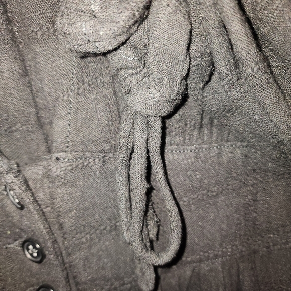 Free People True Lovin One-piece Jumpsuit Linen Black S - Picture 5 of 13